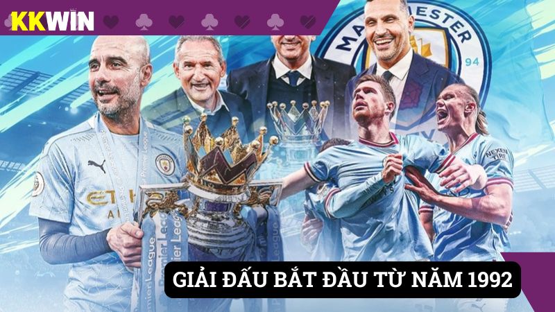 Giải đấu chính thức được diễn ra lần đầu năm 1992