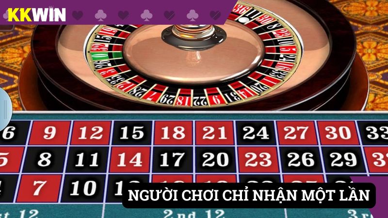 Hội viên KKWIN chỉ được nhận ưu đãi 1 lần