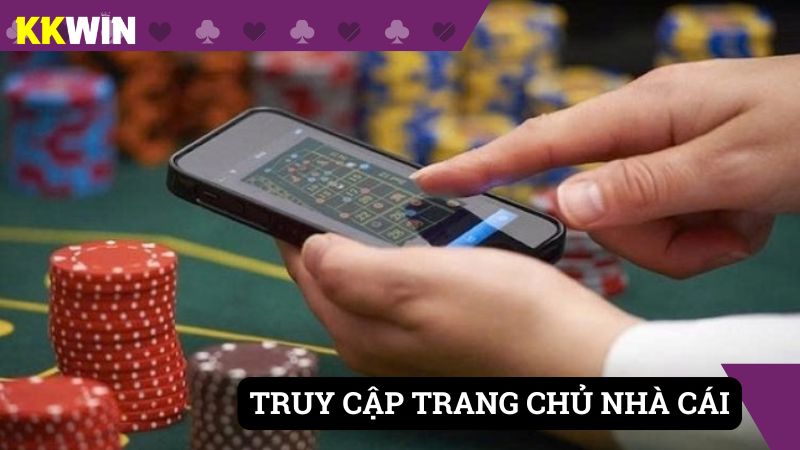 Đầu tiên vào trang chủ hệ thống