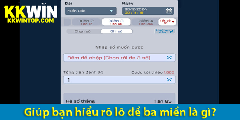 Cách đánh lô đề ba miền không thua, trăm trận trăm thắng