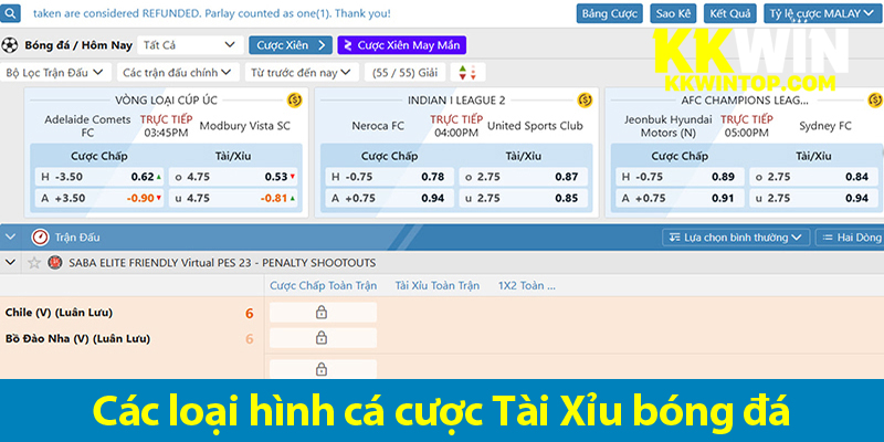 Bí quyết cá cược Tài Xỉu bóng đá cực chuẩn cho anh em tham khảo