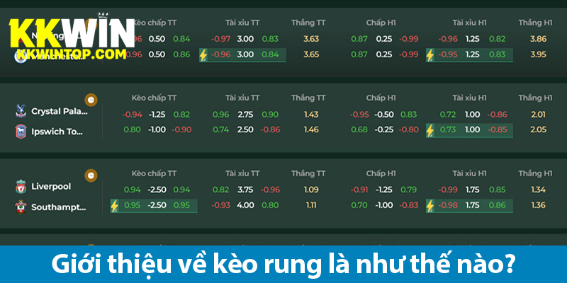 Cách chơi kèo rung – Các bước chơi và các lưu ý khi chơi kèo rung